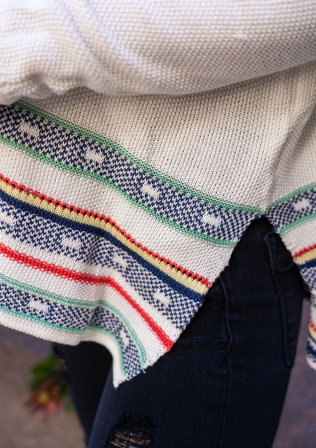 California Stripes Knit Pullover
