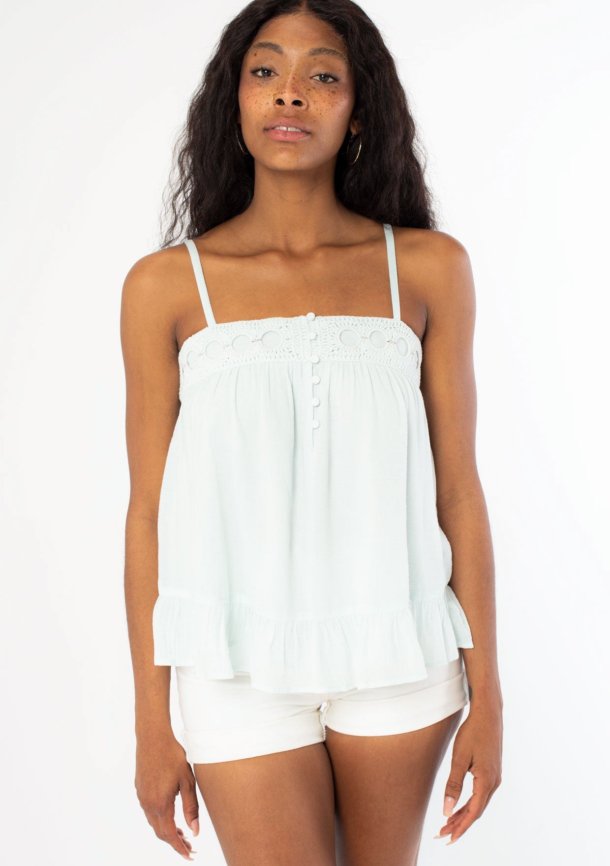 Holmby Crochet Tank Top