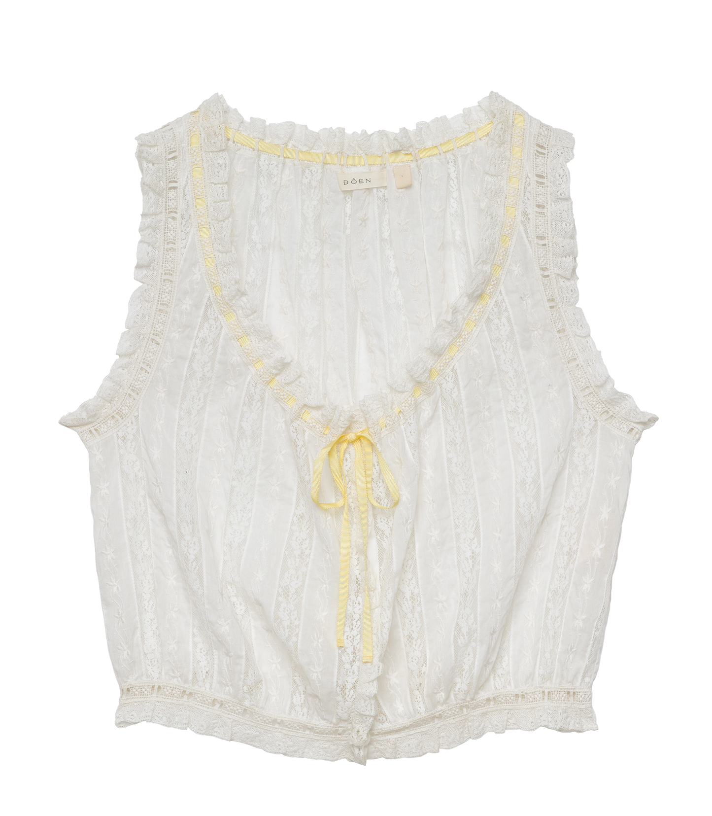 VETIVER TOP -- SALT