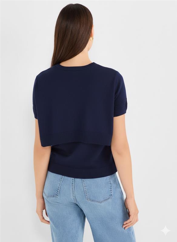 Piazza Over The Shoulder Sweater