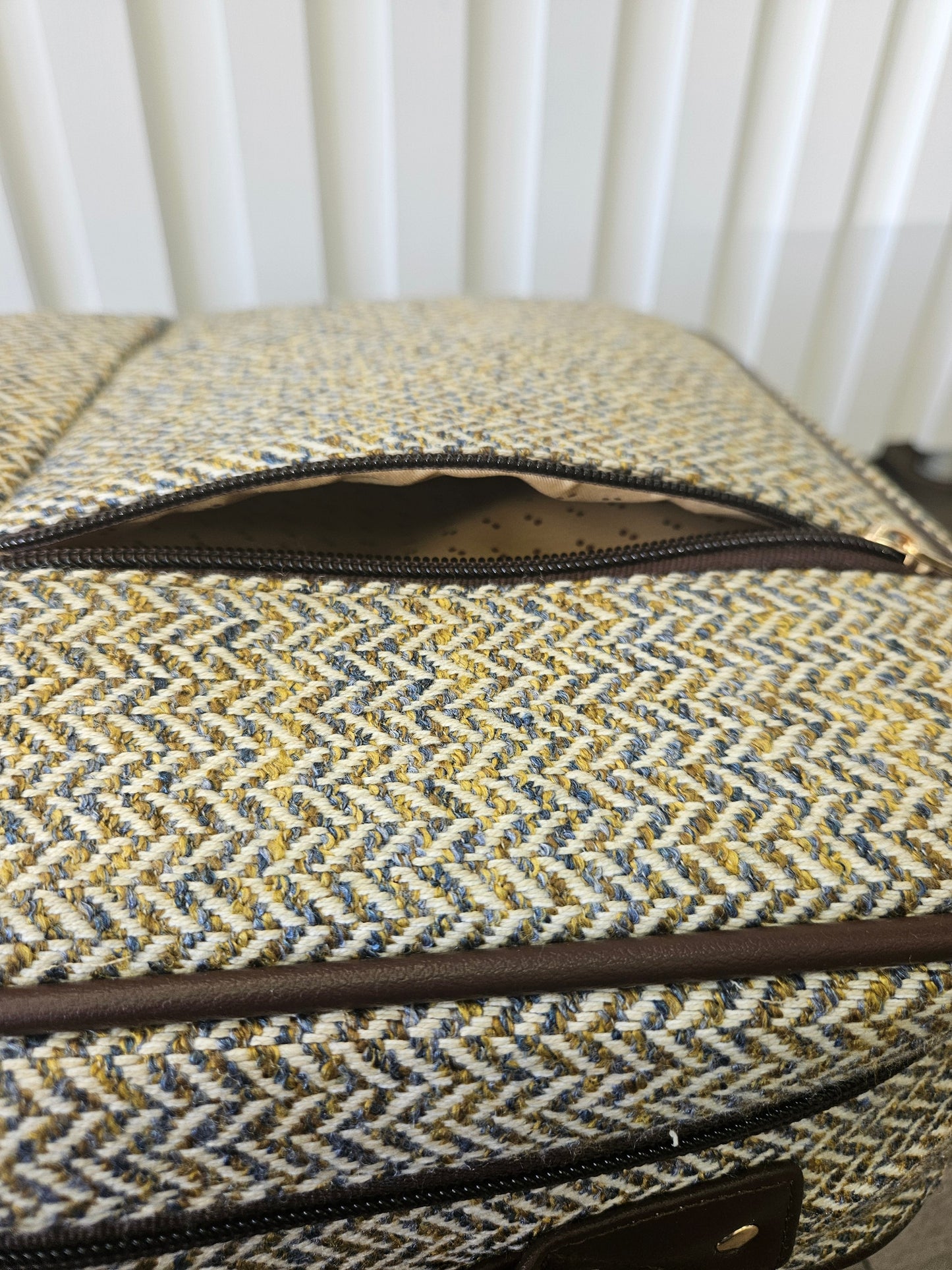 Oxford Temple Bag - Blue/Gold