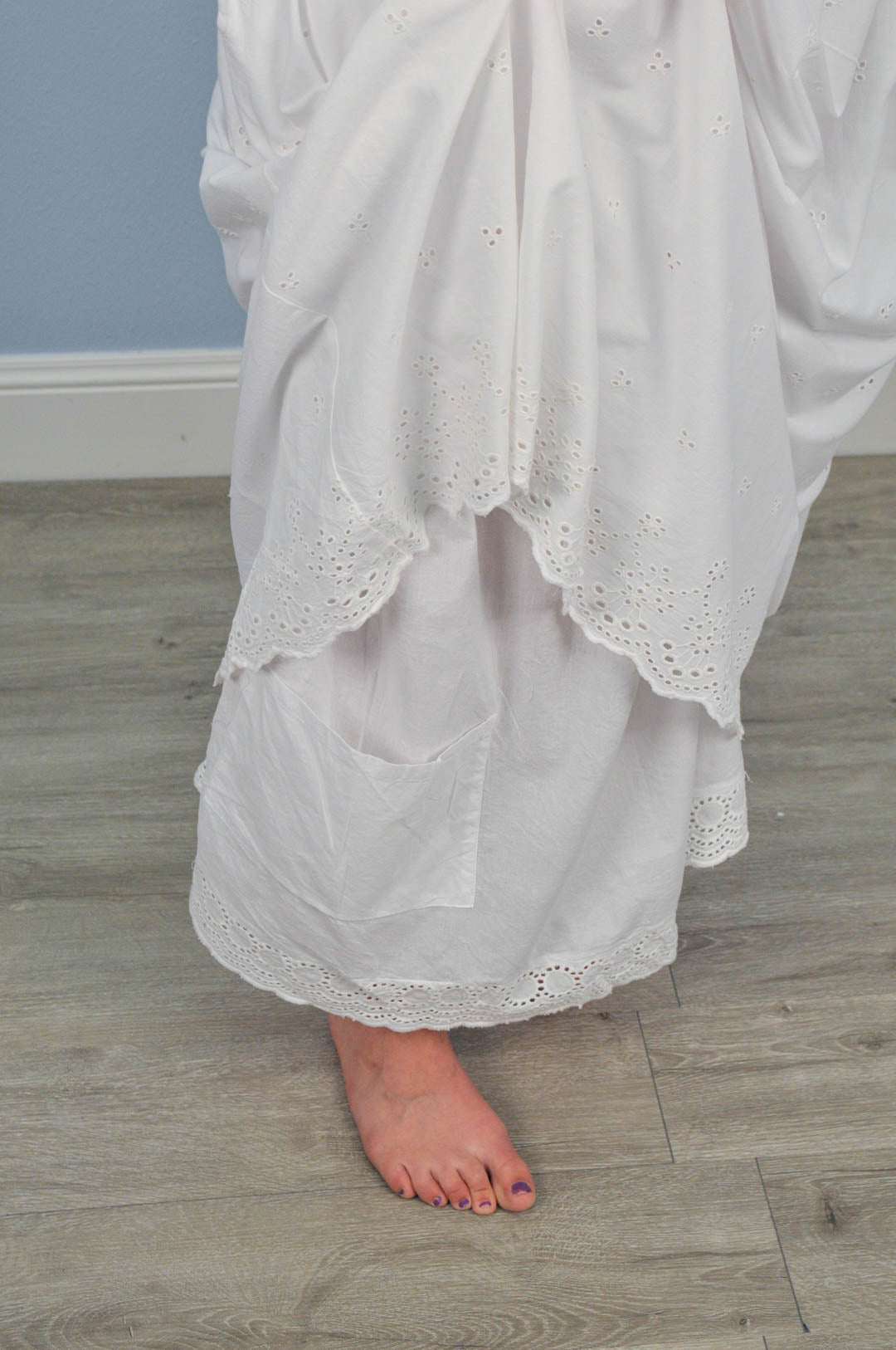 Emma Cotton LDS Temple Dress