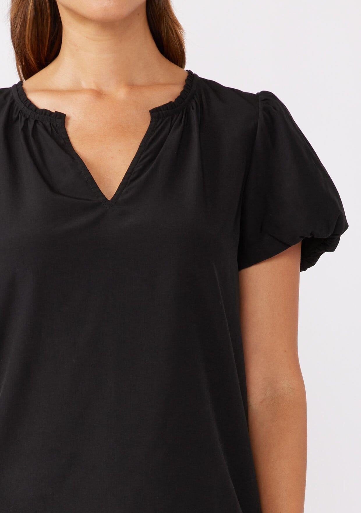 Julieta Bubble Sleeve Top