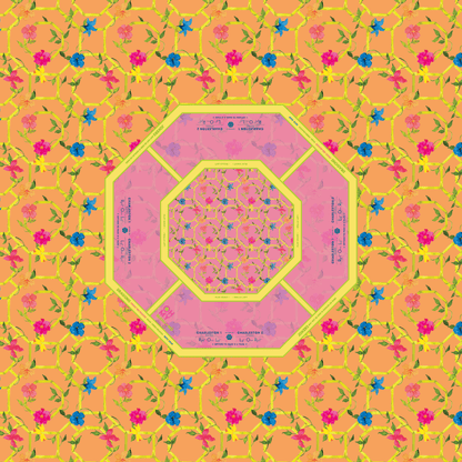Bagua Blossom Tablecloth