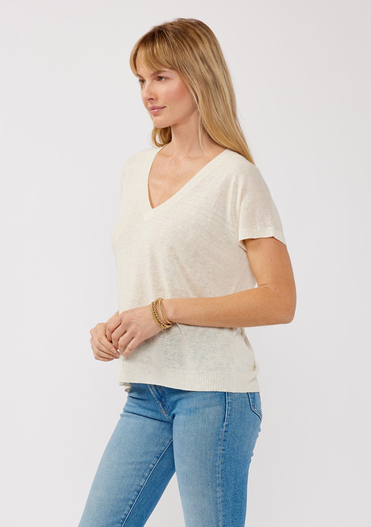 Gabby Linen Tee