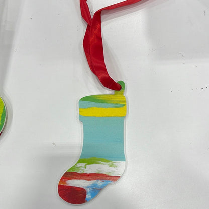 Augusta Training Shop Abstract Ornament