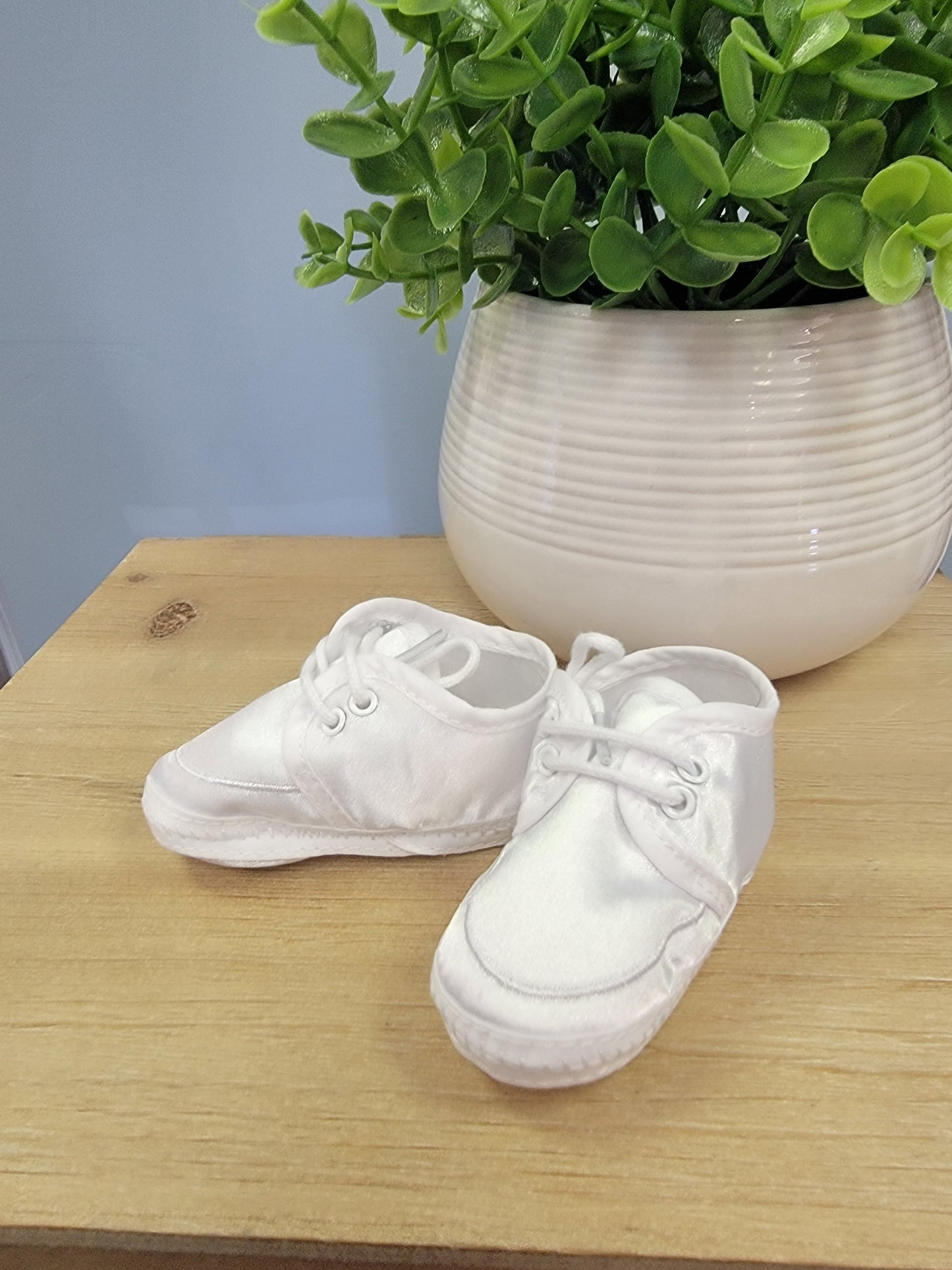 Satin Tie Shoe