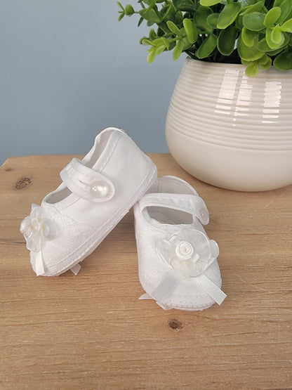 Cotton Mary Jane Bootie
