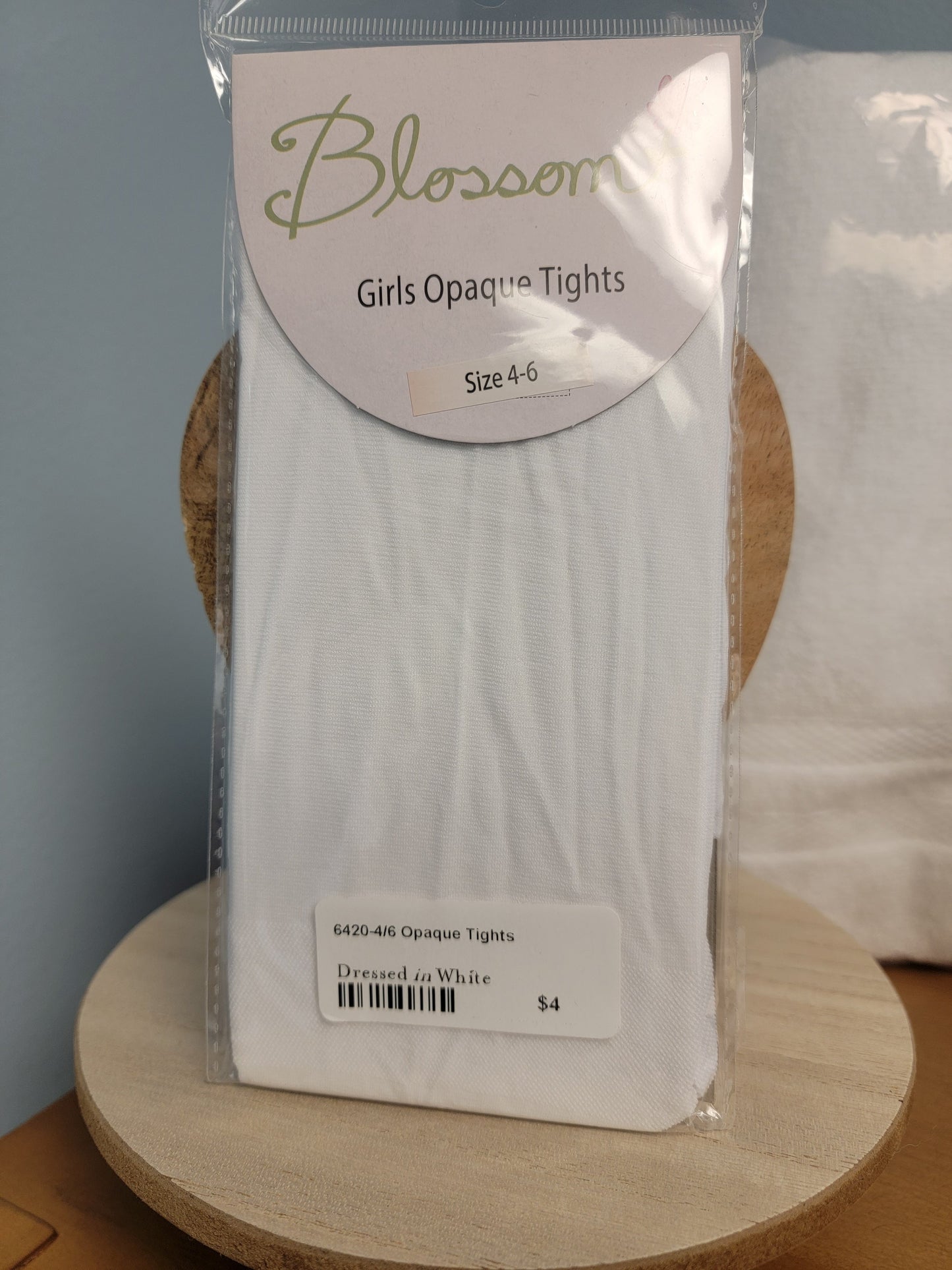 Opaque Tights for Girls - Available in Size 4/6