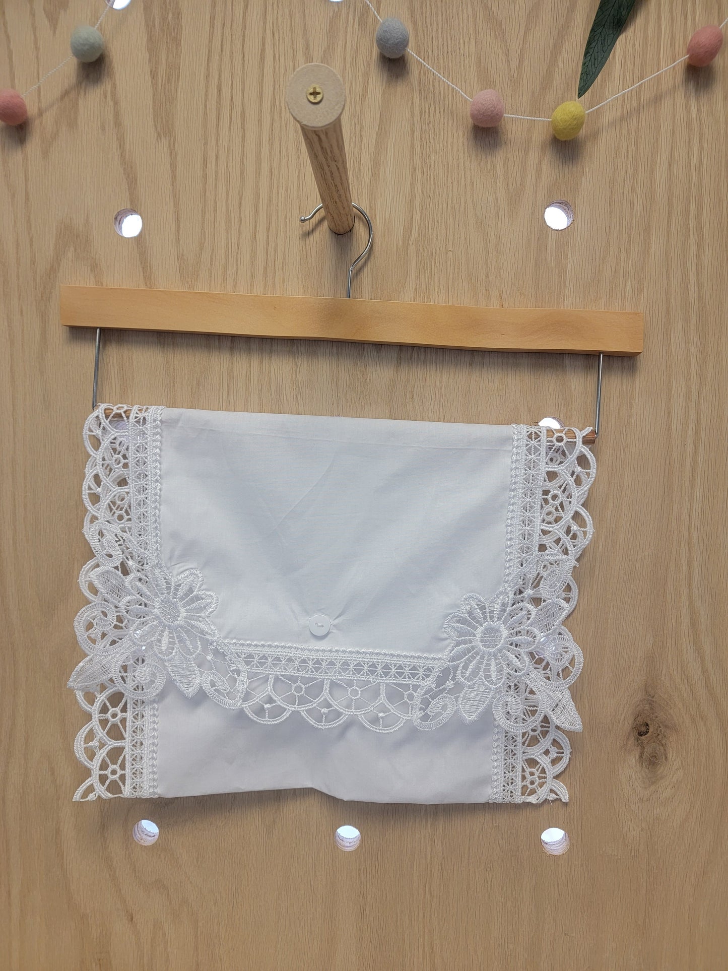 Venice Lace Envelope + Customized Embroidery
