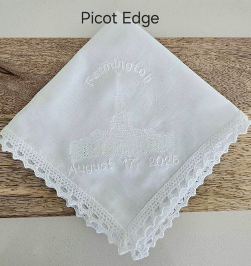 Temple Dedication Hankie