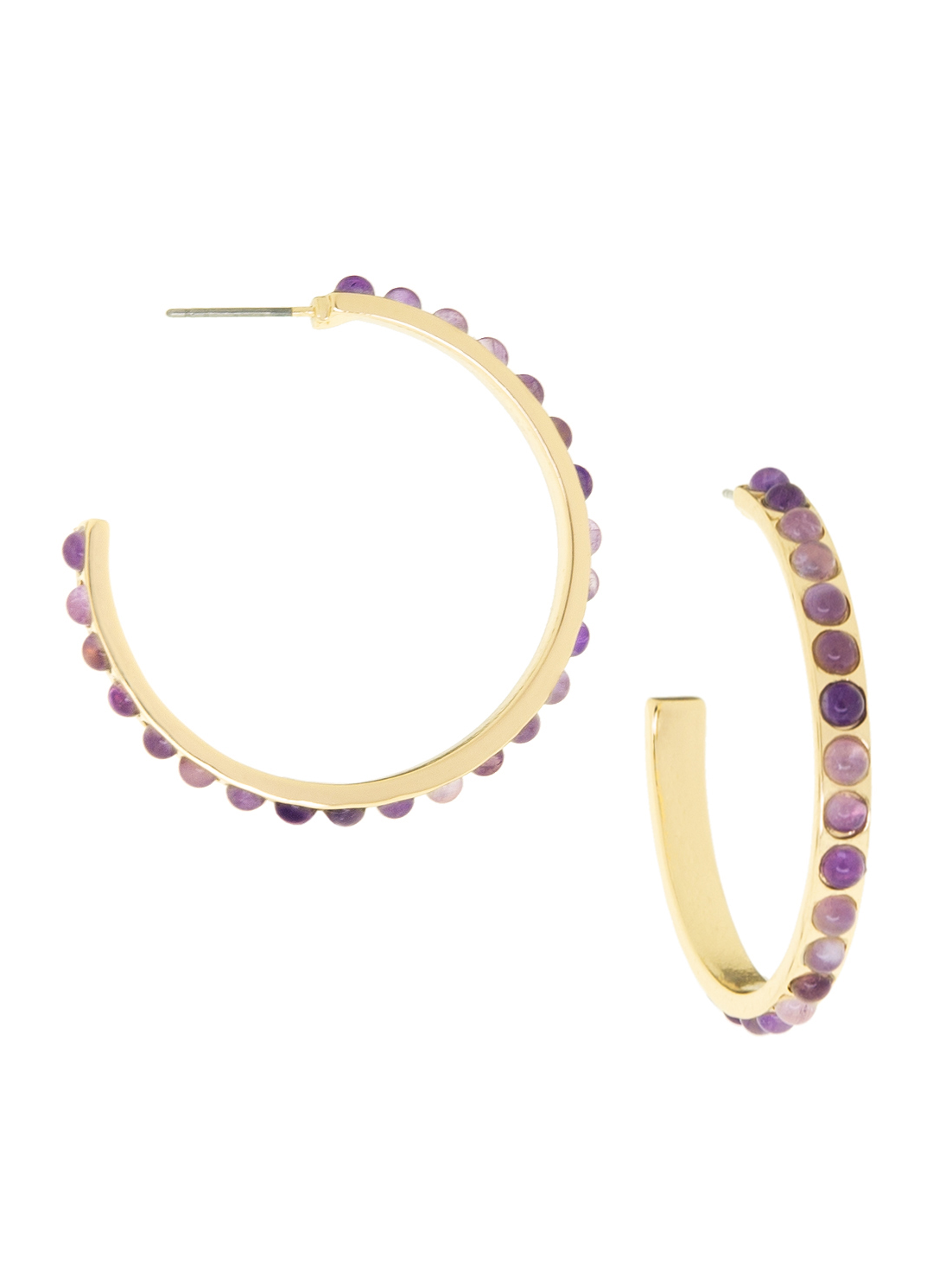 Marlyn Schiff Natural Stone Hoop
