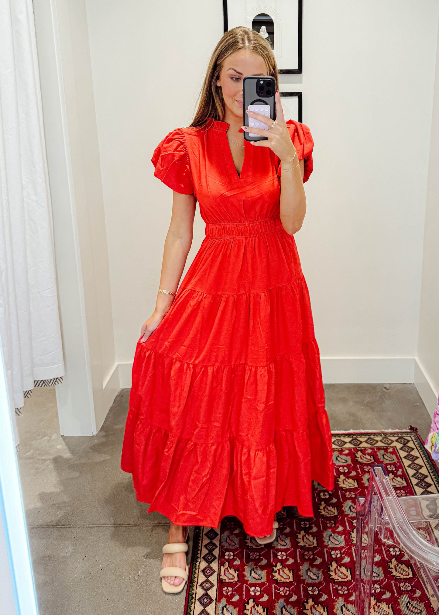 Amelia Tiered Maxi Dress