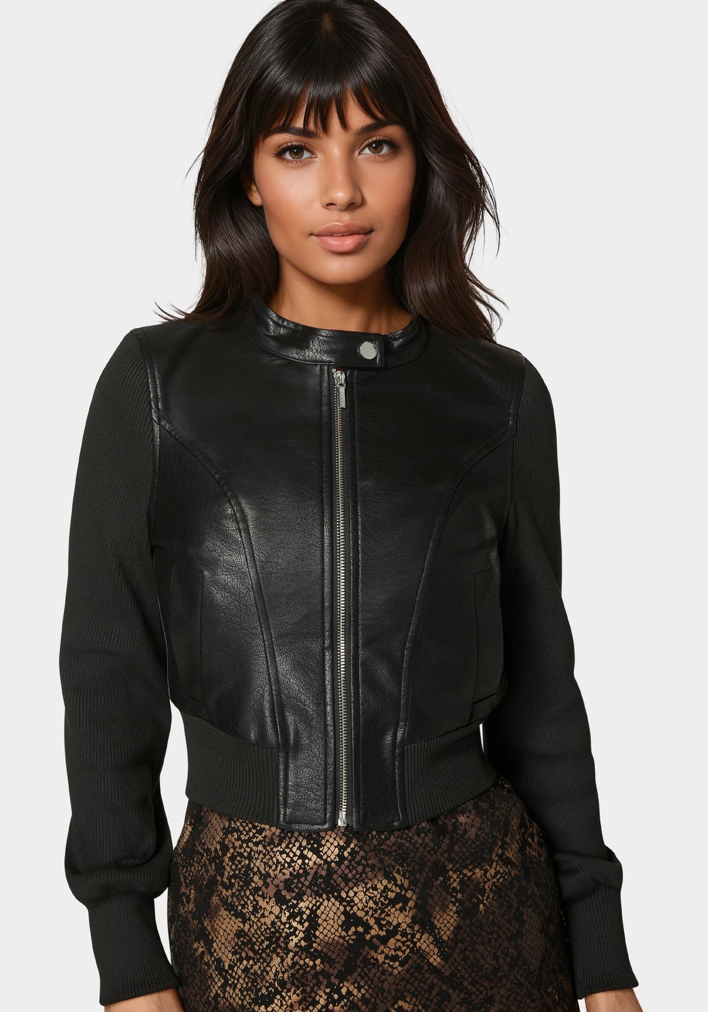 Vegan Leather Jacket 