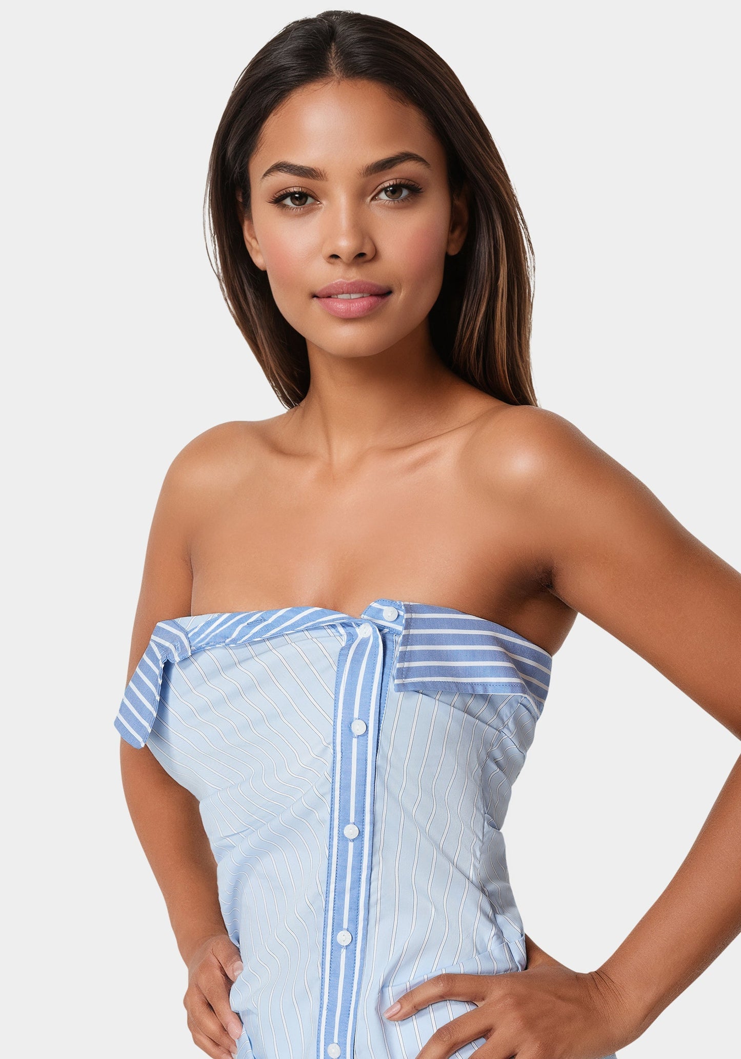 Ruched Asymmetric Top