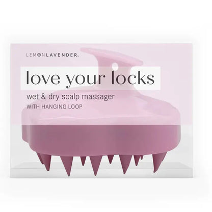 Lemon Lavender Love Your Locks Wet & Dry Scalp Massager
