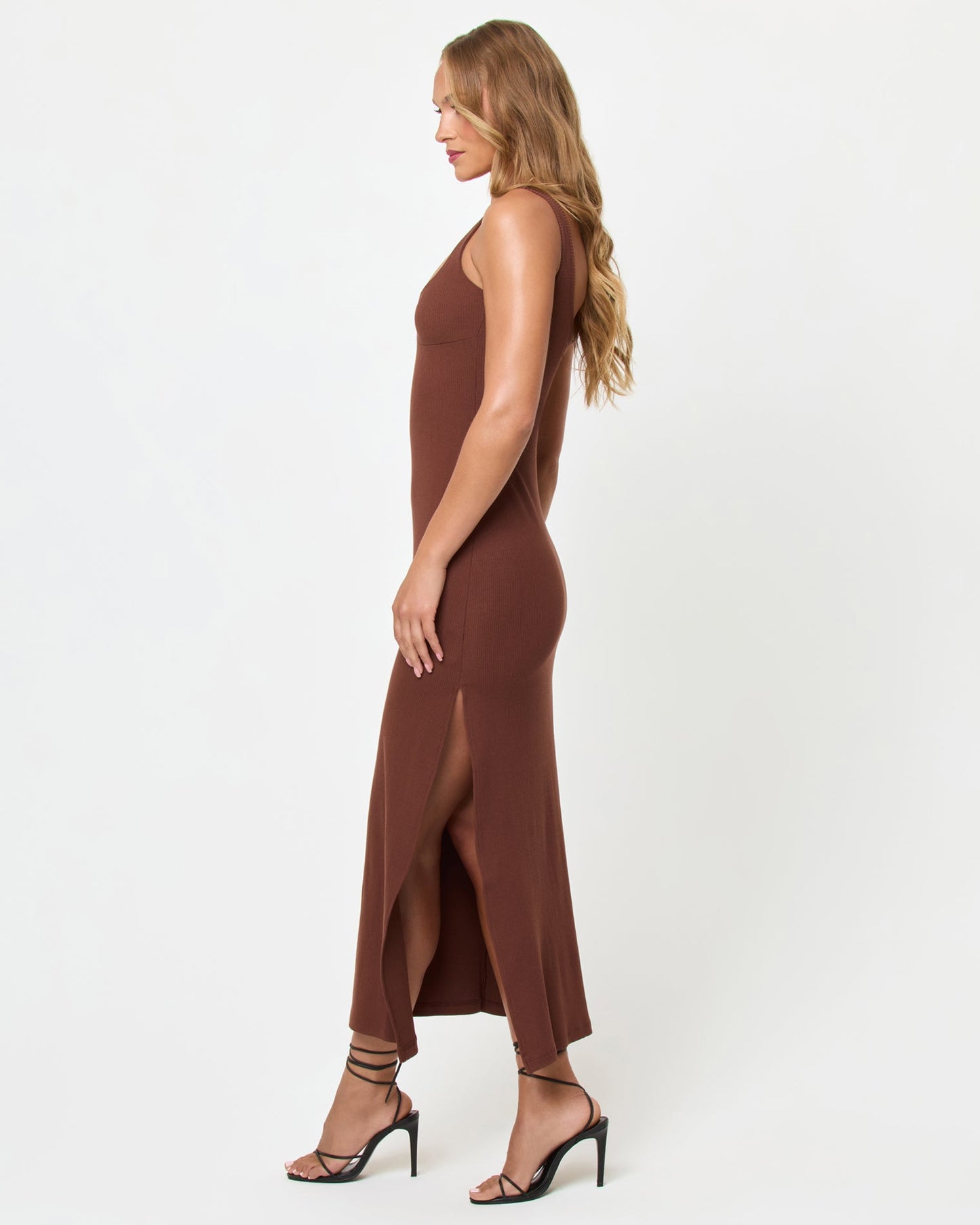 Alexis Dress - Cafe