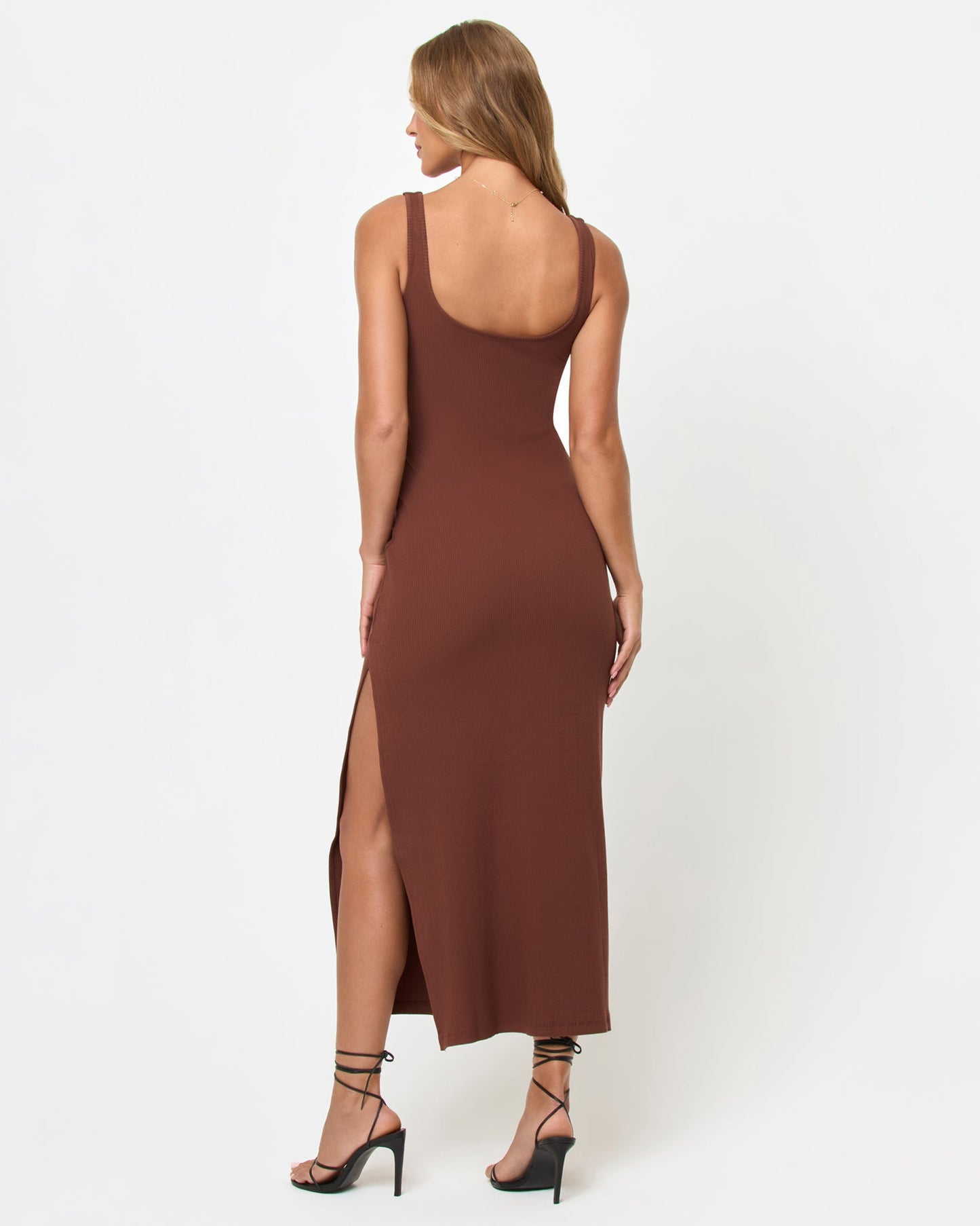 Alexis Dress - Cafe