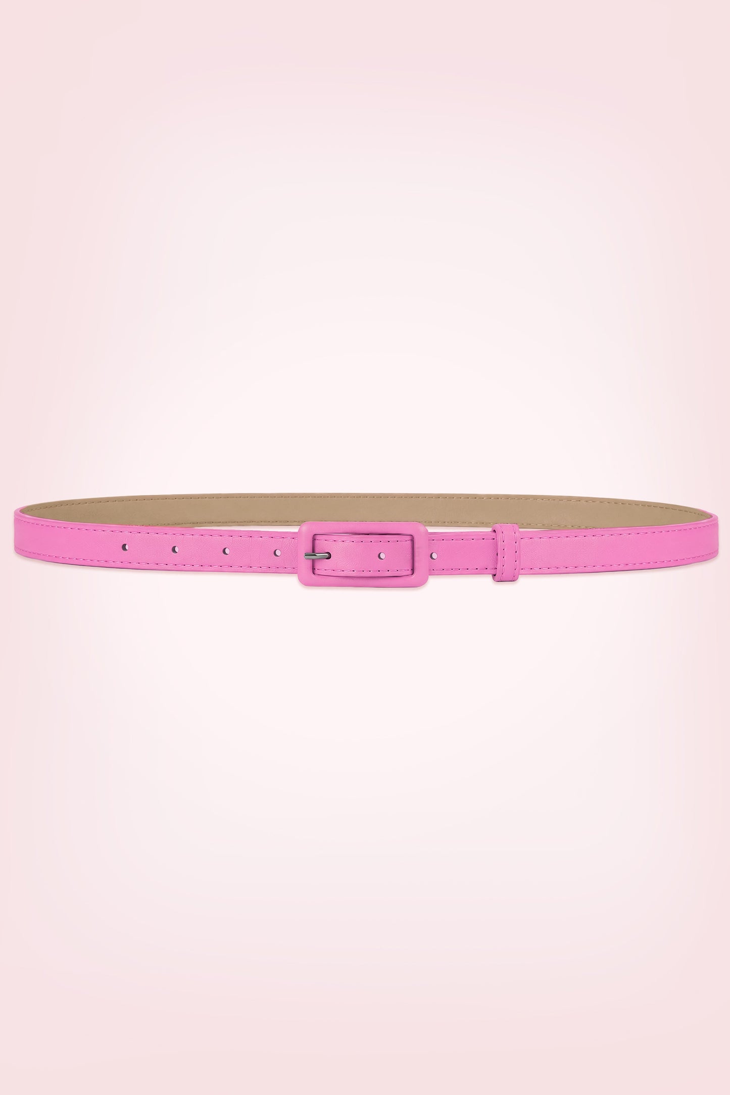 Loretta Slim Belt in Pink