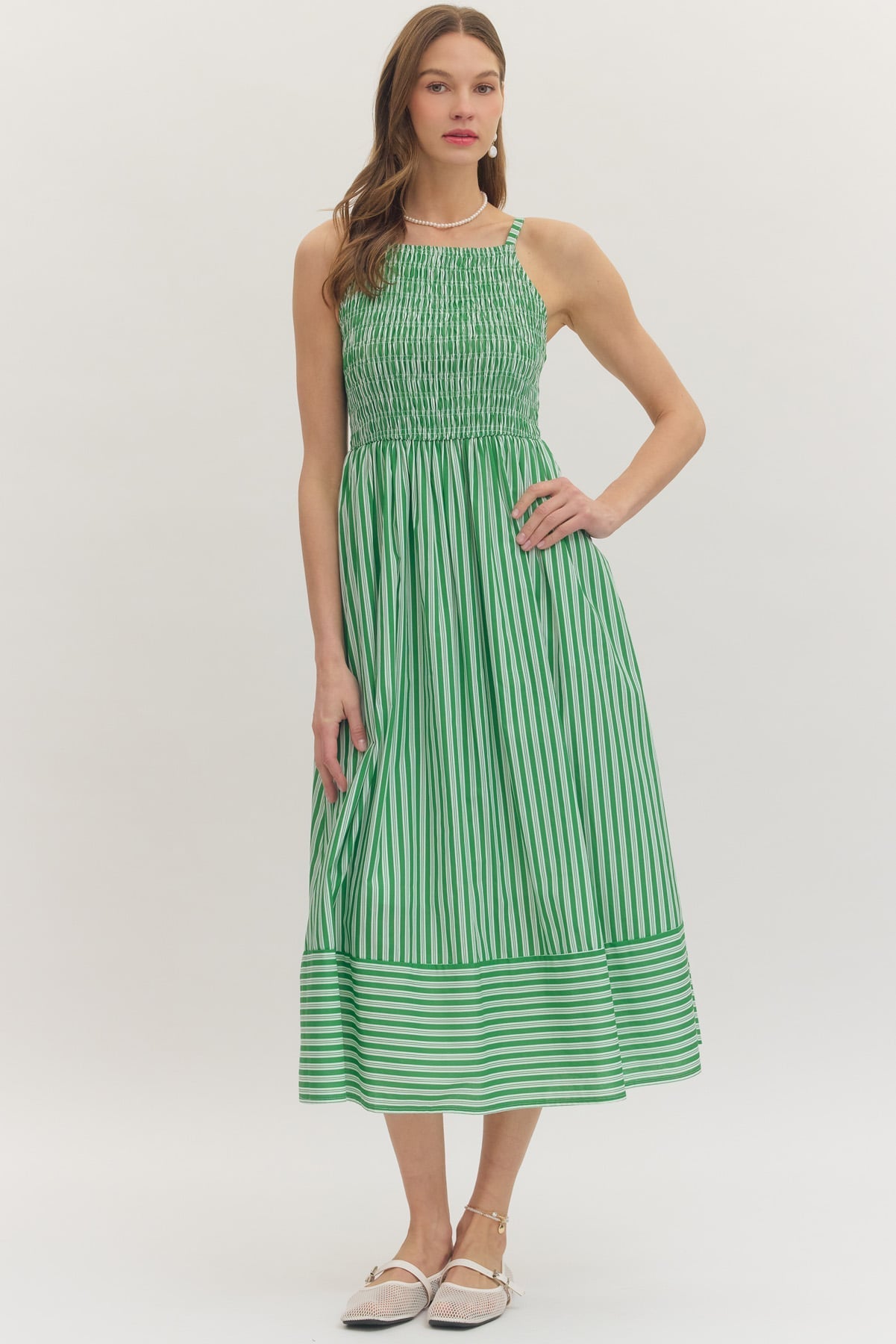 Carlee Breeze Smocked Sundress