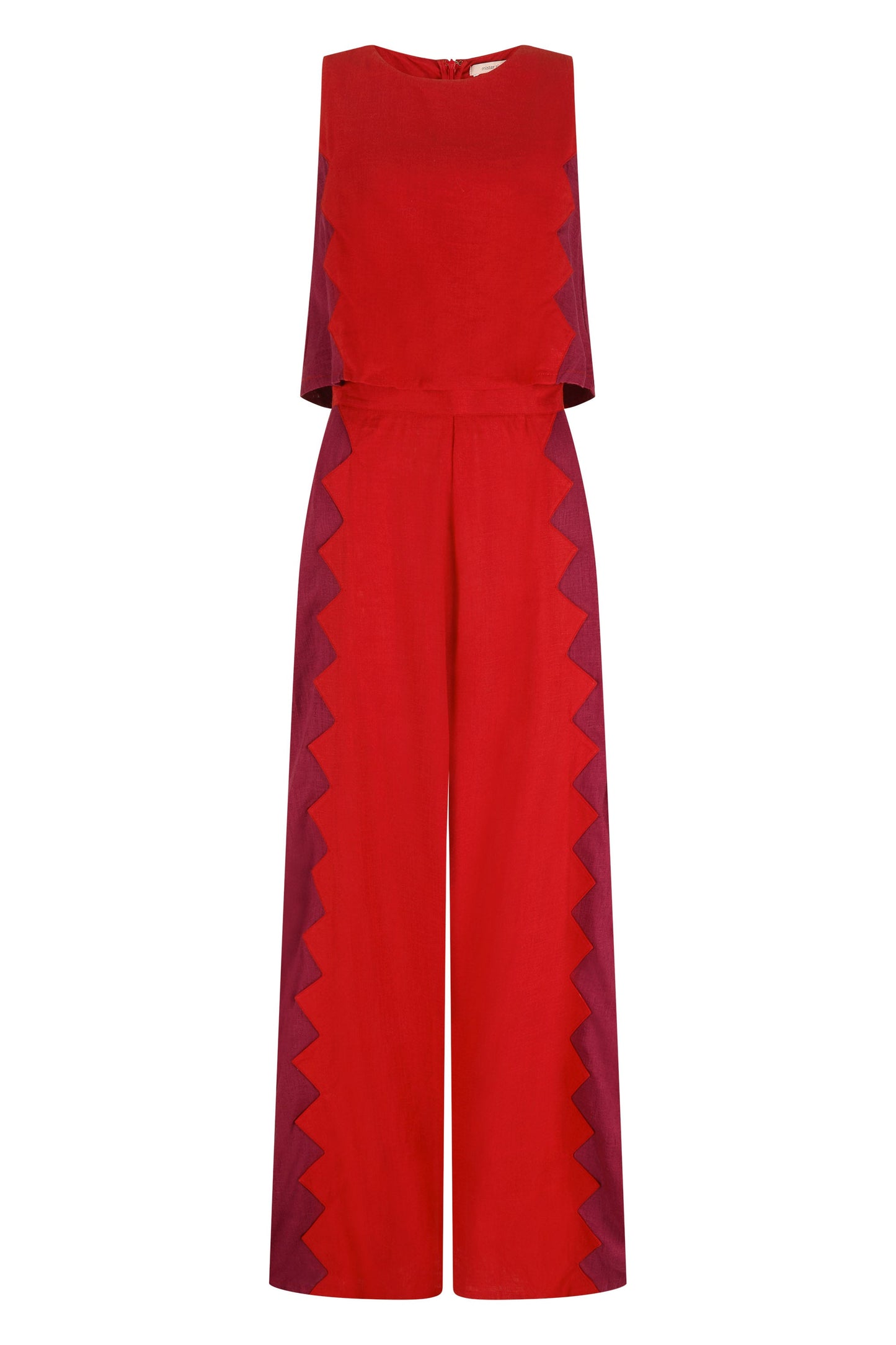 Charlie Jumpsuit In Foxglove Rosa