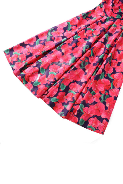 Lily Pink Orchid Off Shoulder Dress