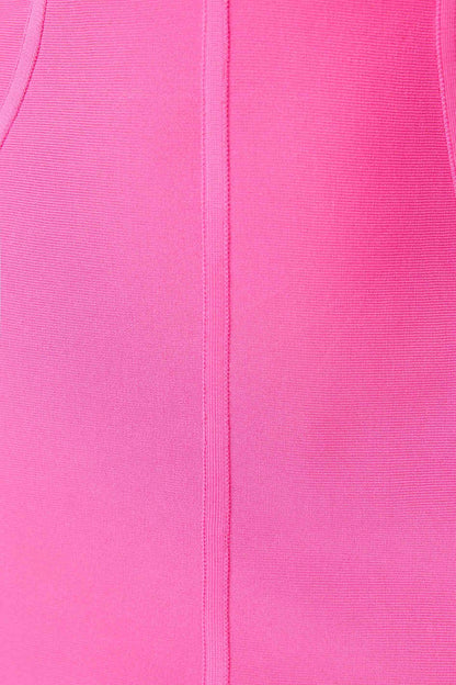 Celina Column Maxi Dress in Pink