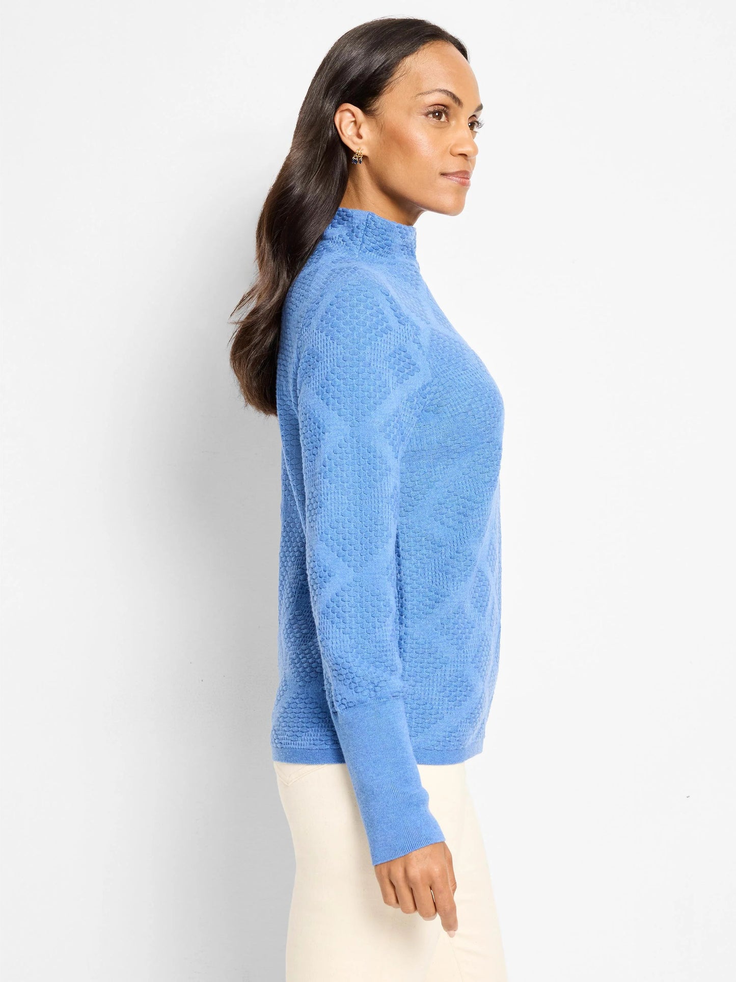 Textured Diamonds Sweater