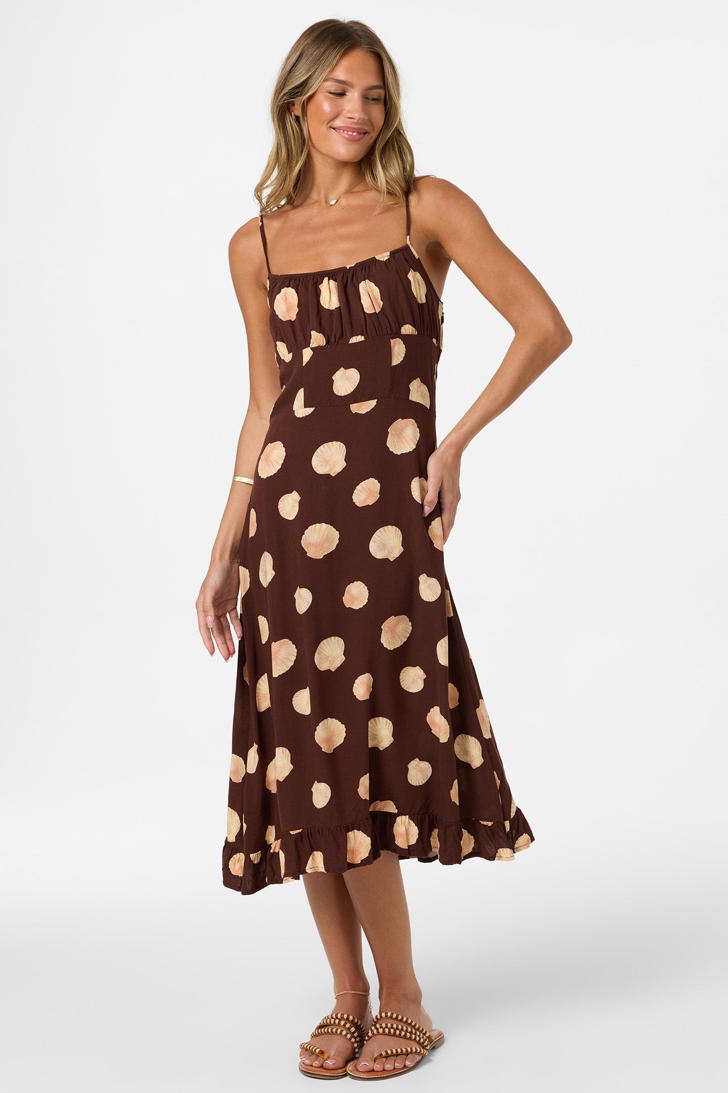 Jorgie Camila Shell Midi Dress