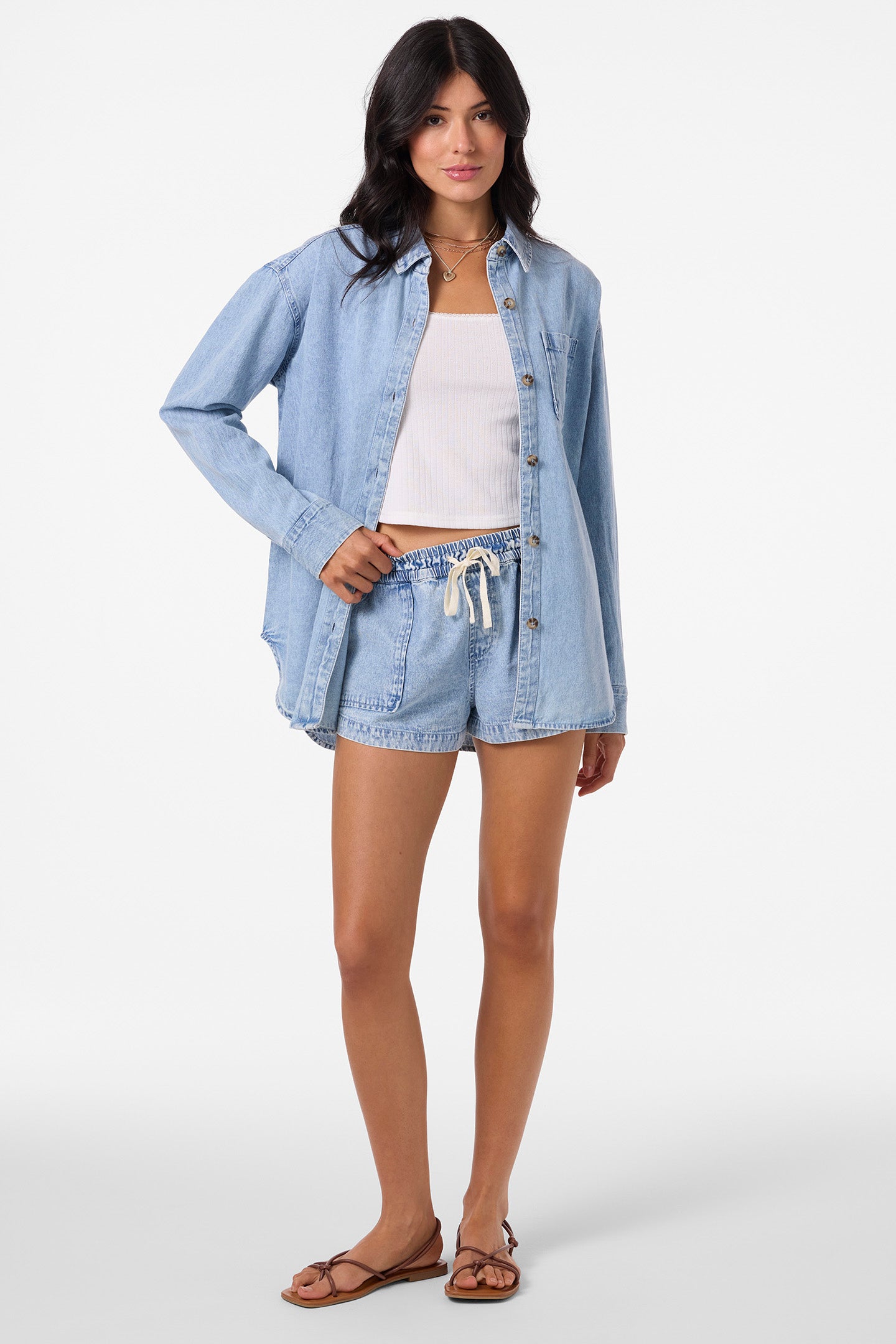 Sevie Denim Shacket