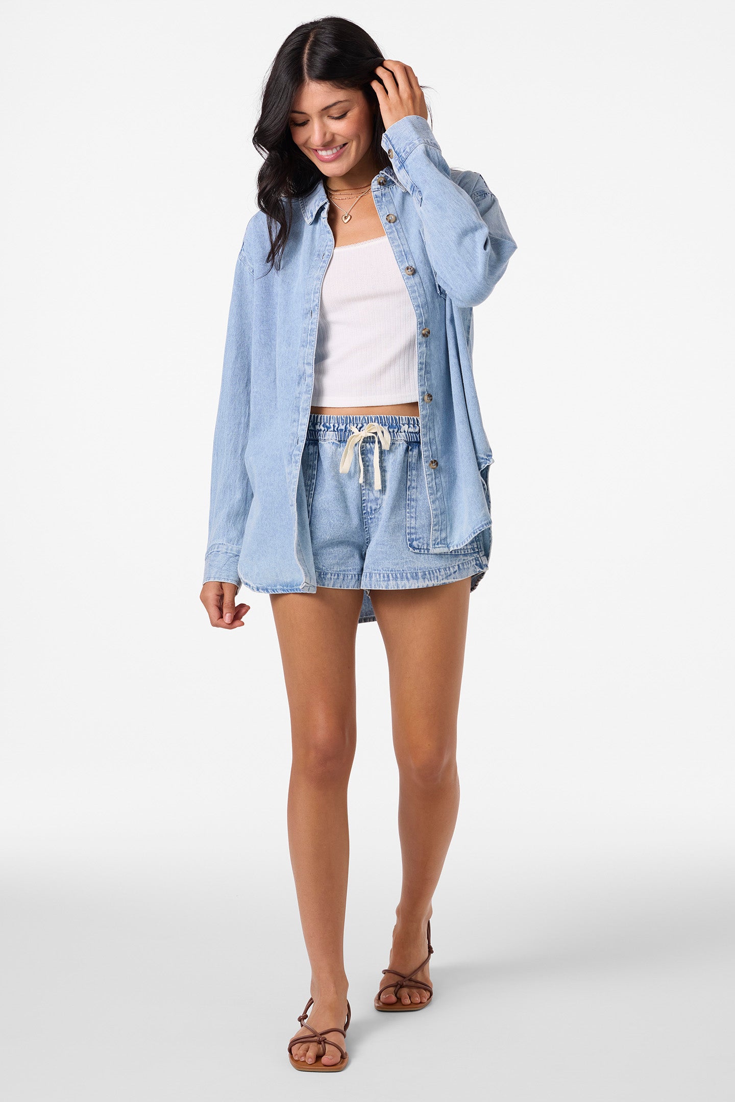 Sevie Denim Shacket