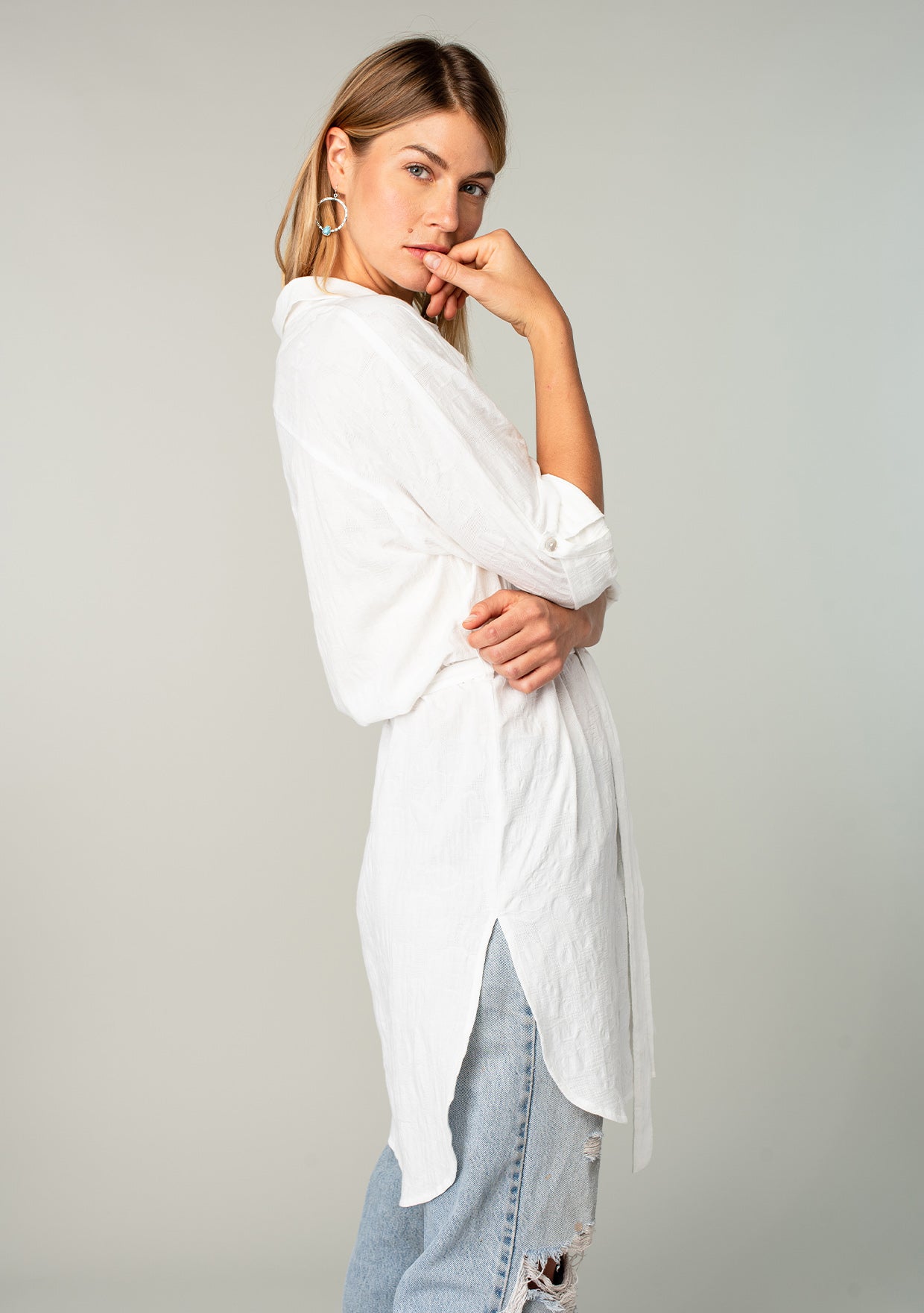 Scenic Route Button Up Tunic
