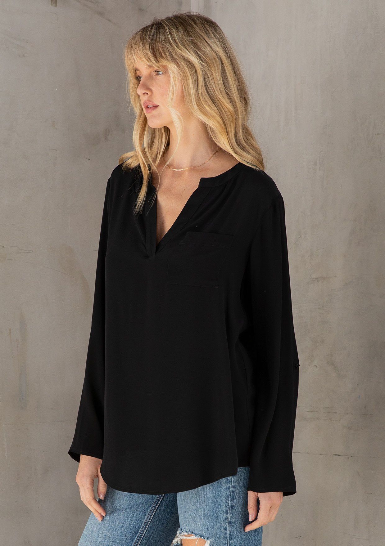 Tru Silky Long Sleeve Top