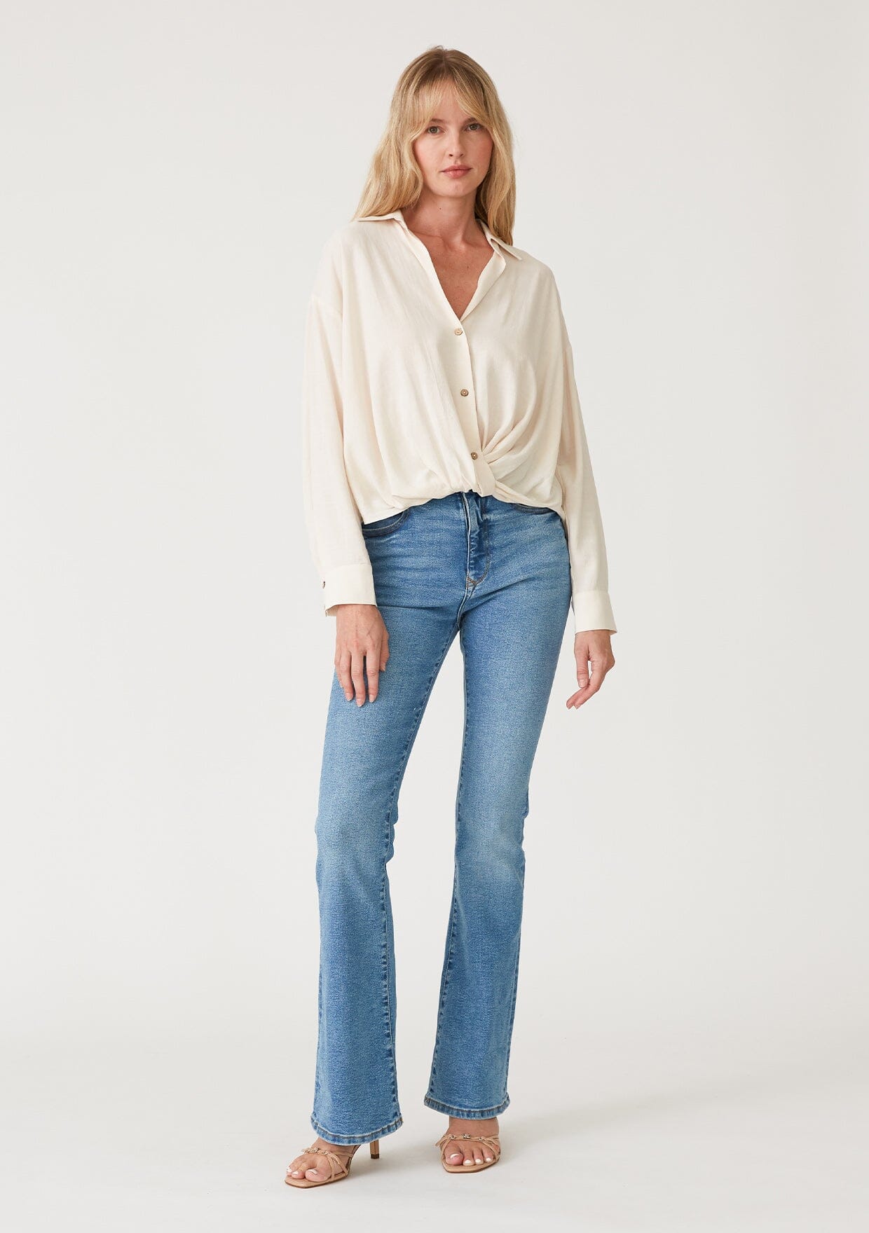 Maeve Knot Front Shirt