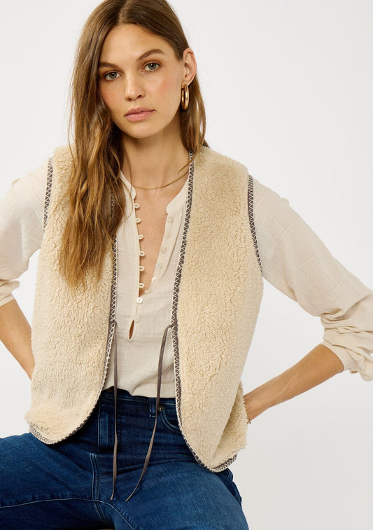 Desert Darling Sherpa Vest