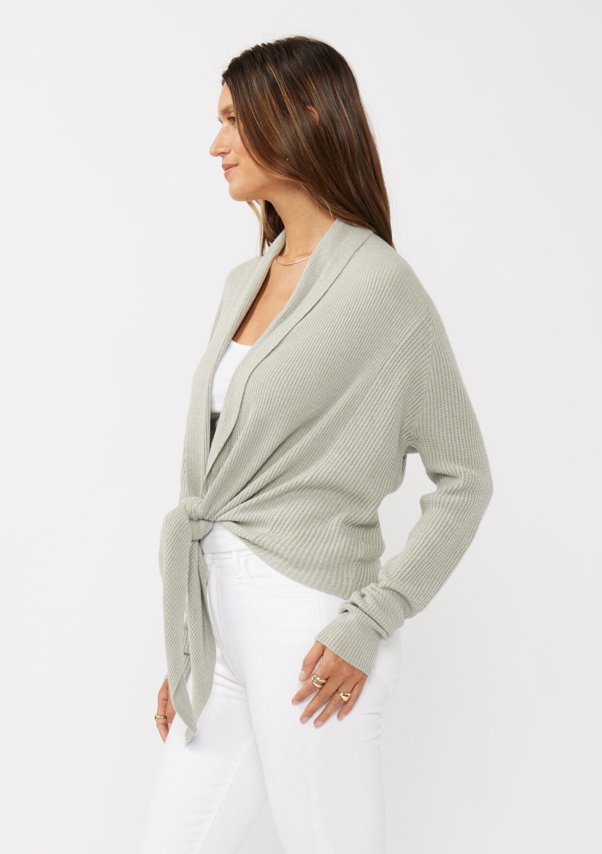 Willa Tie Front Sweater