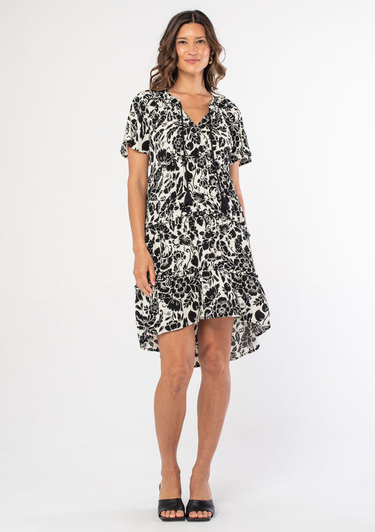 With The Flow Mini Dress
