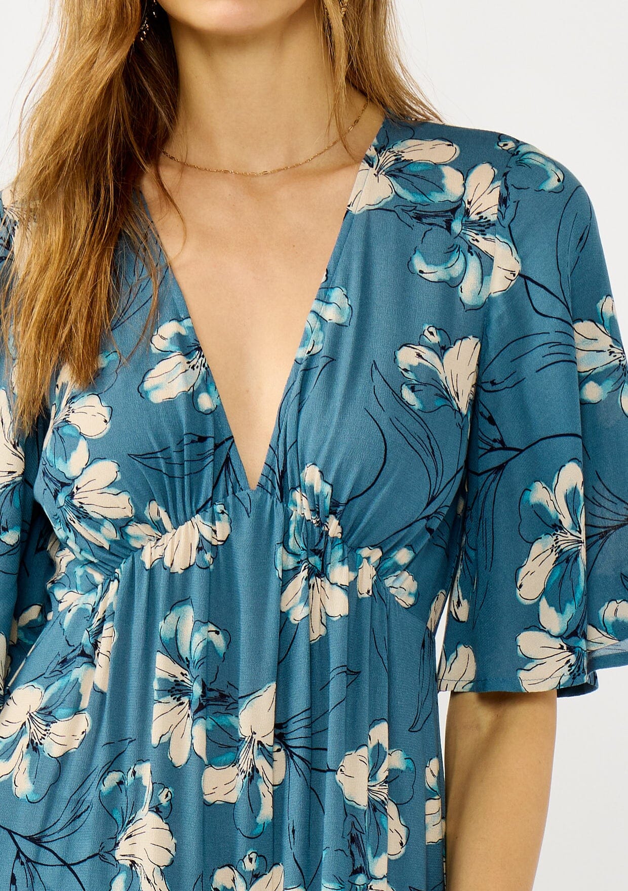 Trailing Blossom Maxi Dress