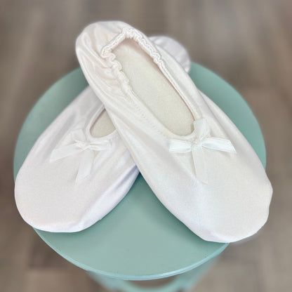 Satin Temple Slipper