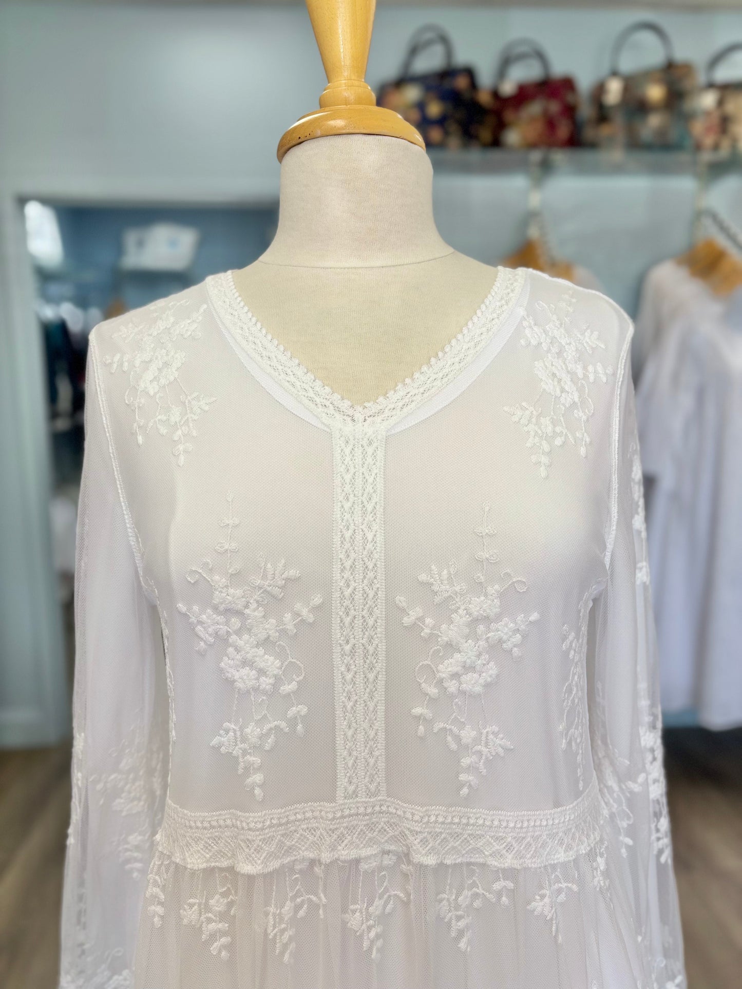 Miranda LDS Temple Dress