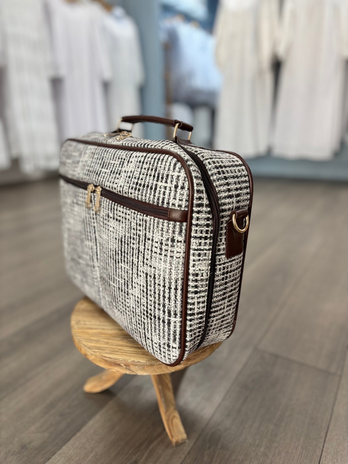 Oxford LDS Temple Bag - Black/White