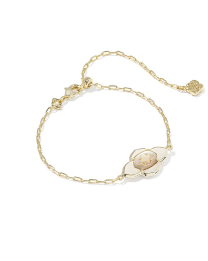 Abbie Medallion Delicate Chain Bracelet