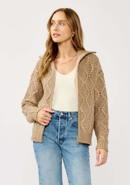 Moonrise Zip Up Sweater