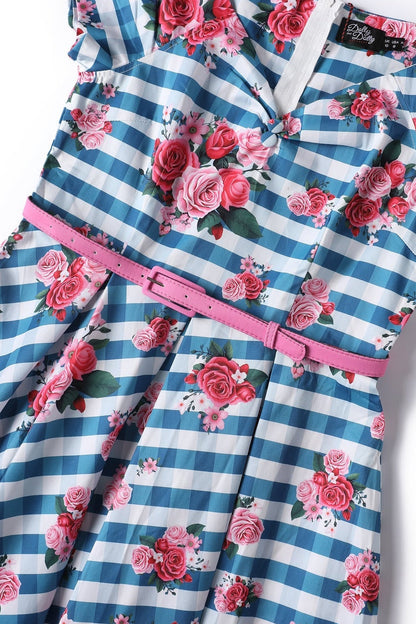 Loretta Slim Belt in Pink