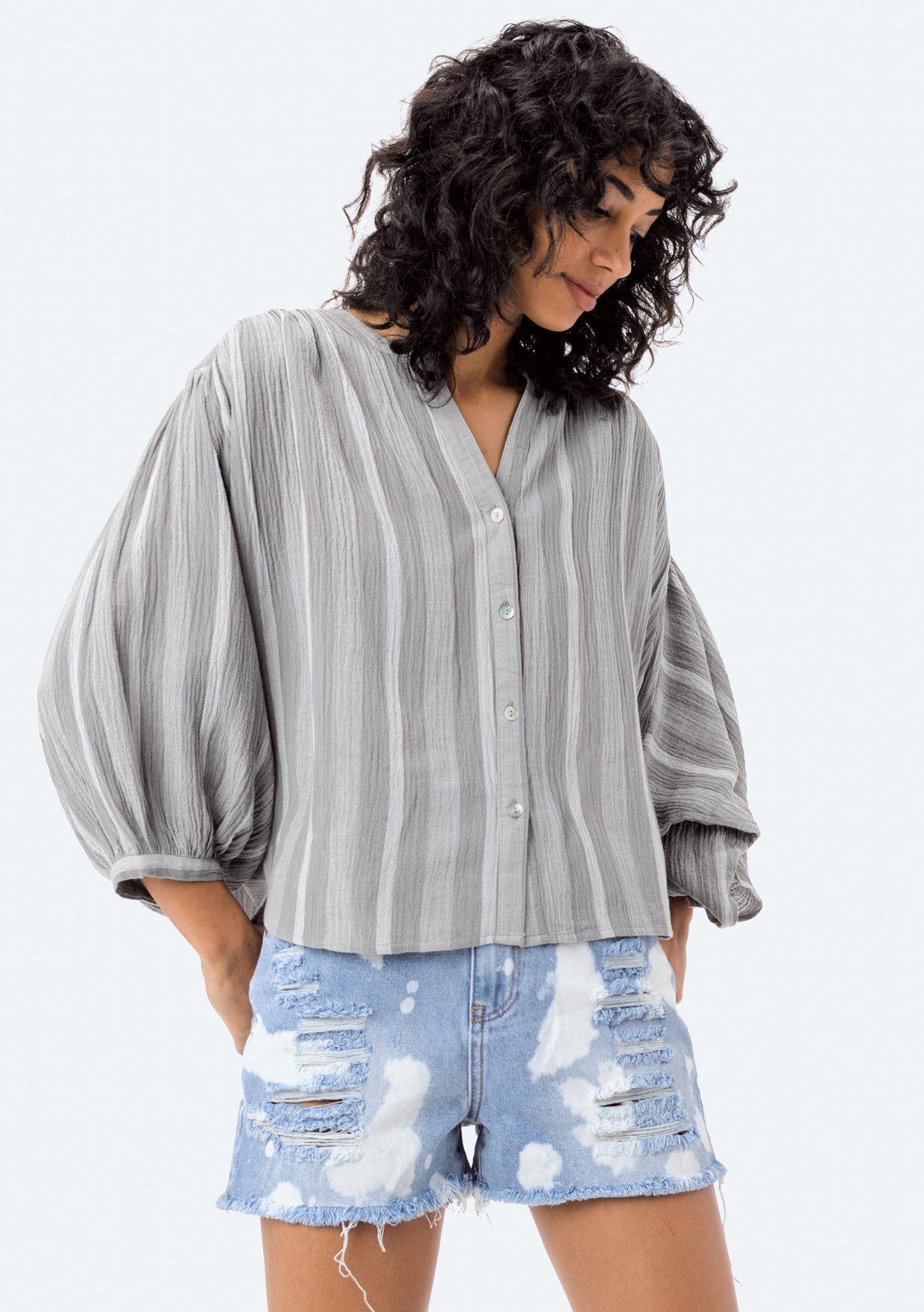 Paris Striped Top