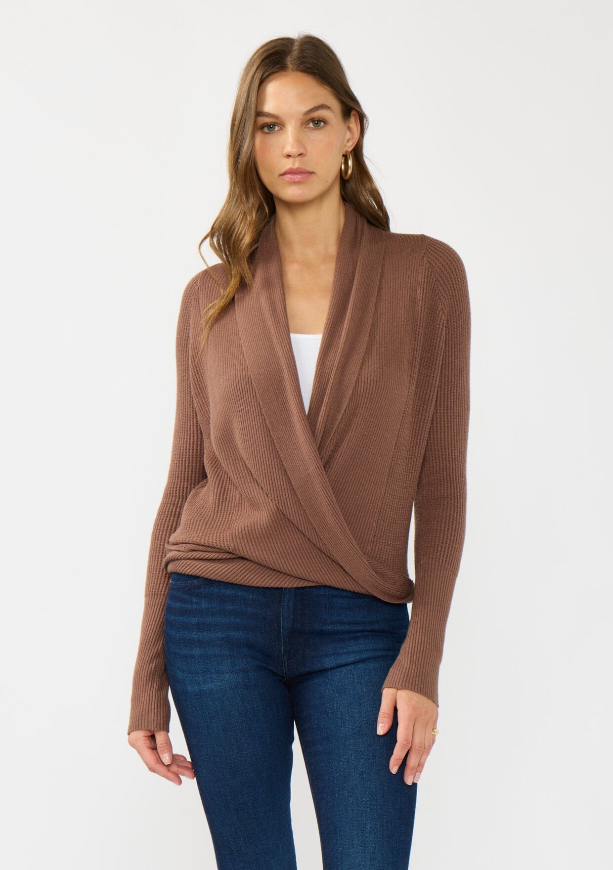 Willa Tie Front Sweater
