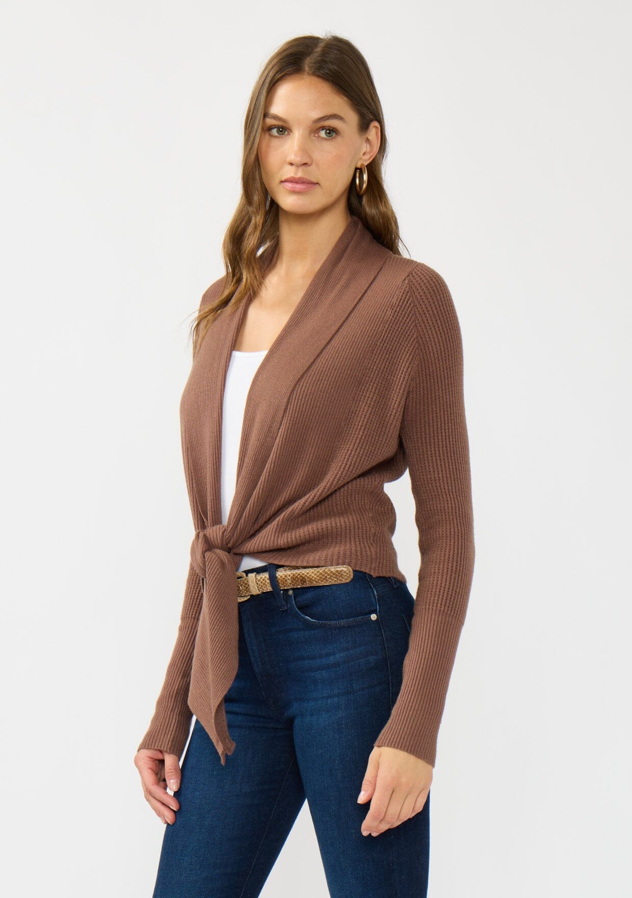 Willa Tie Front Sweater