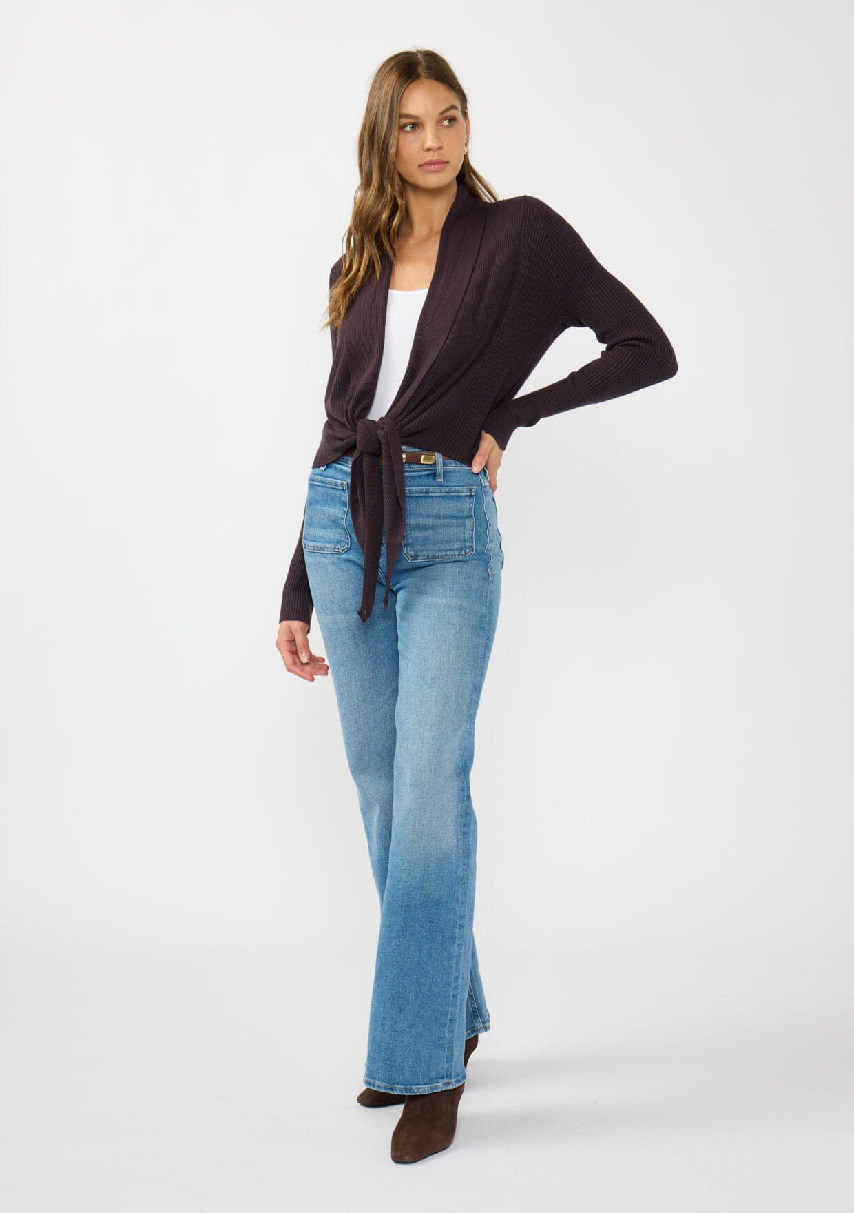Willa Tie Front Sweater