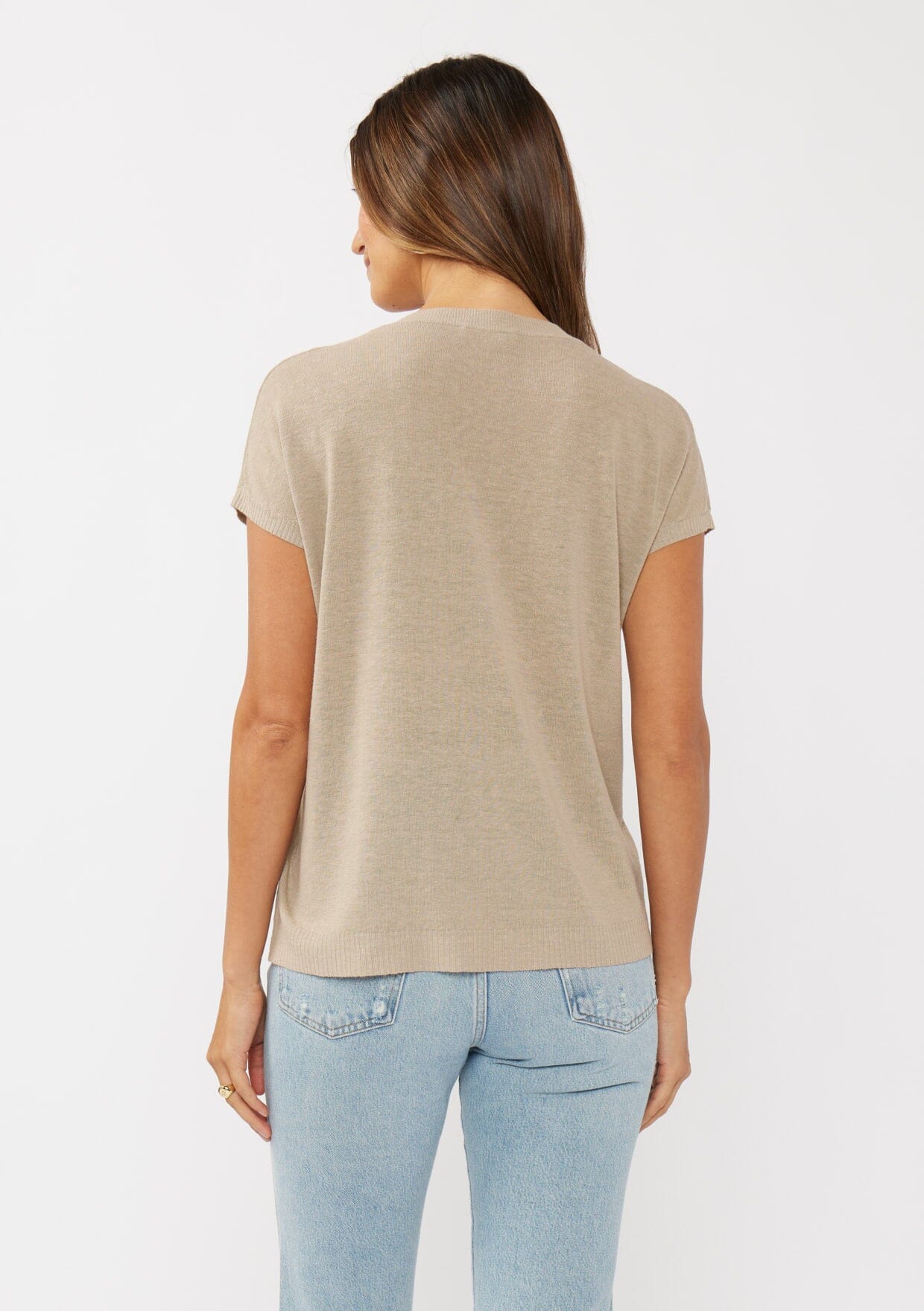 Gabby Linen Tee