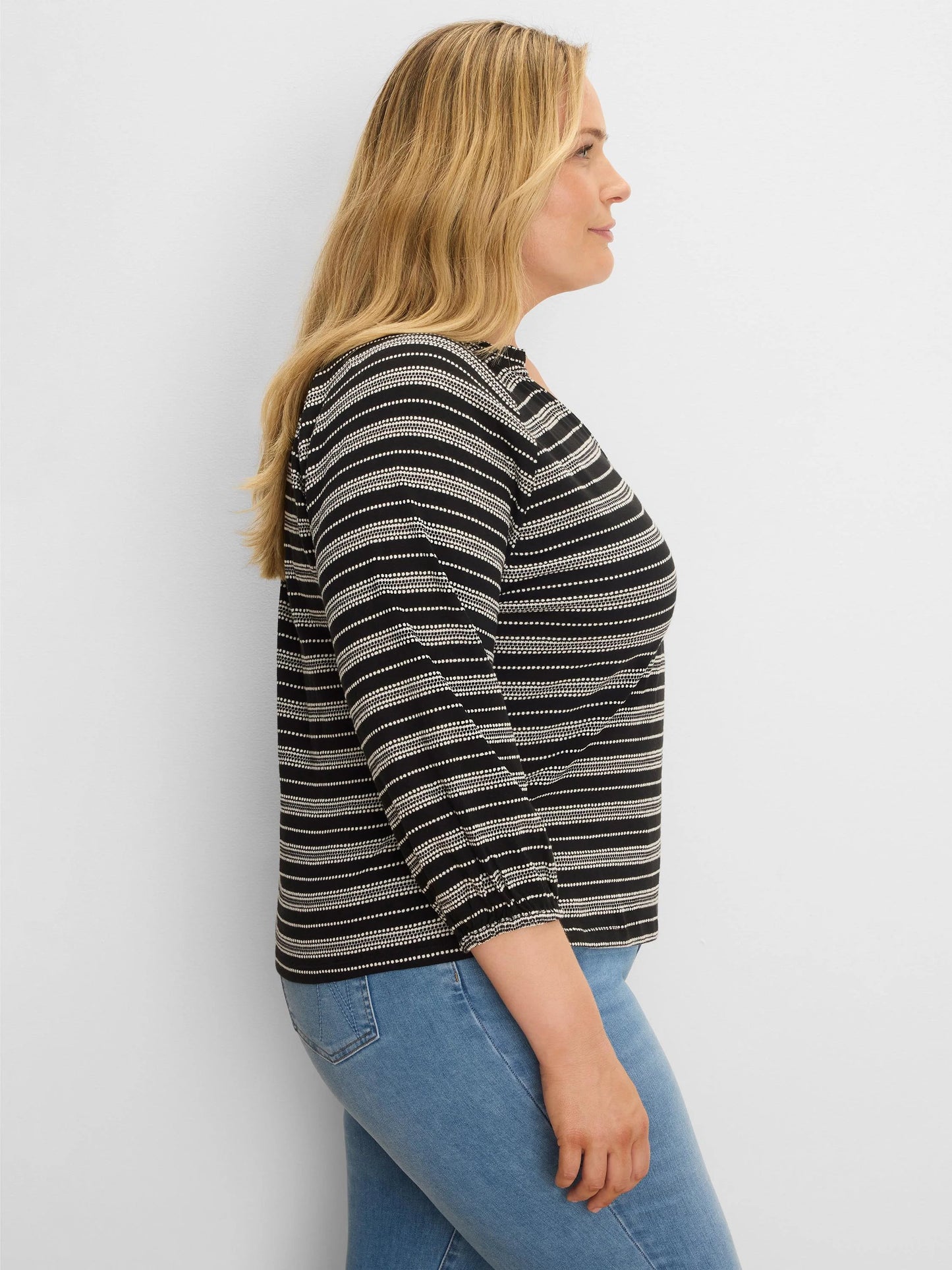 Dashing Stripe Knit Top